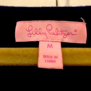 Lilly Pulitzer Solid Navy blue dress